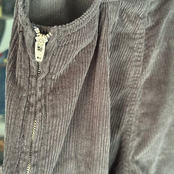 UO BDG Corduroy Boho PHOEBE BUFFAY 90s Style Overalls Womens S-P Crop Wide Leg - Picture 6 of 11